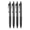 Uni-Ball Gel Pen 207 Plus+, Retractable, Medium 0.7 mm, Blue Ink, Black Barrel, 4PK 70457 - alternate 7